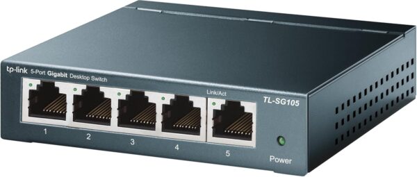 SWITCH TPLINK 5 PUERTOS P/ ESCRITORIO